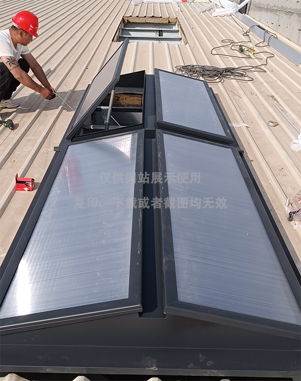 兰州王老吉生产车间新和排烟天窗