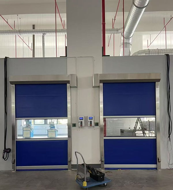 新和快速新和卷帘门助力食品加工车间环境升级